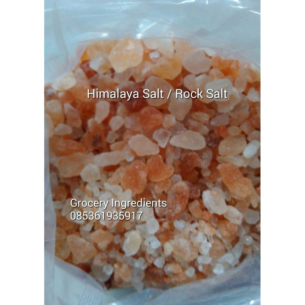 

Terbatas - Garam Himalayan Rock Salt 1Kg 100% Asli / Pure Himayalan Rock Salt