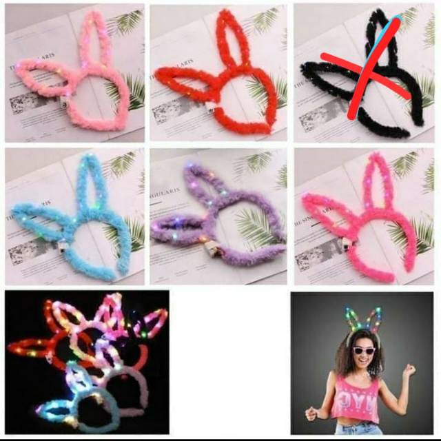 TERMURAH BANDO KELINCI LED NYALA