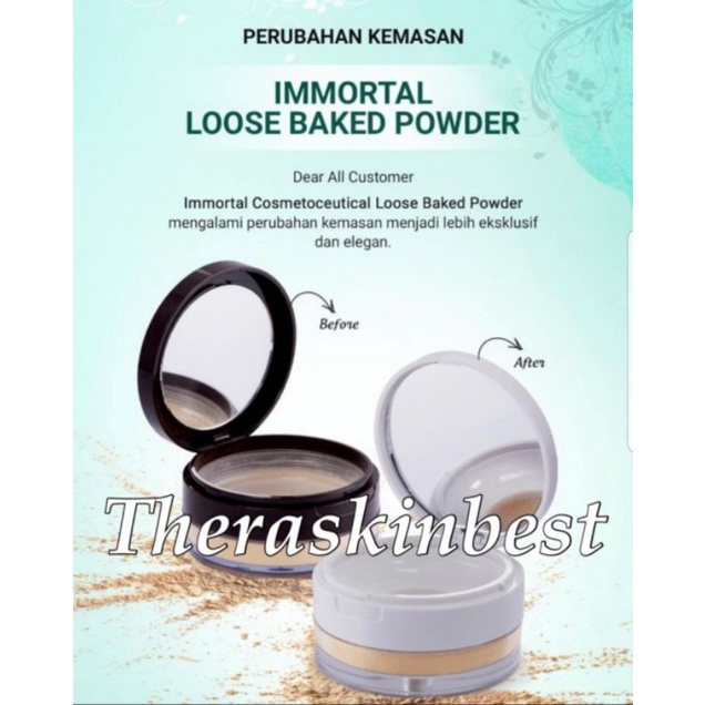 Immortal Loose Baked Powder Natural/Ivory/Beige