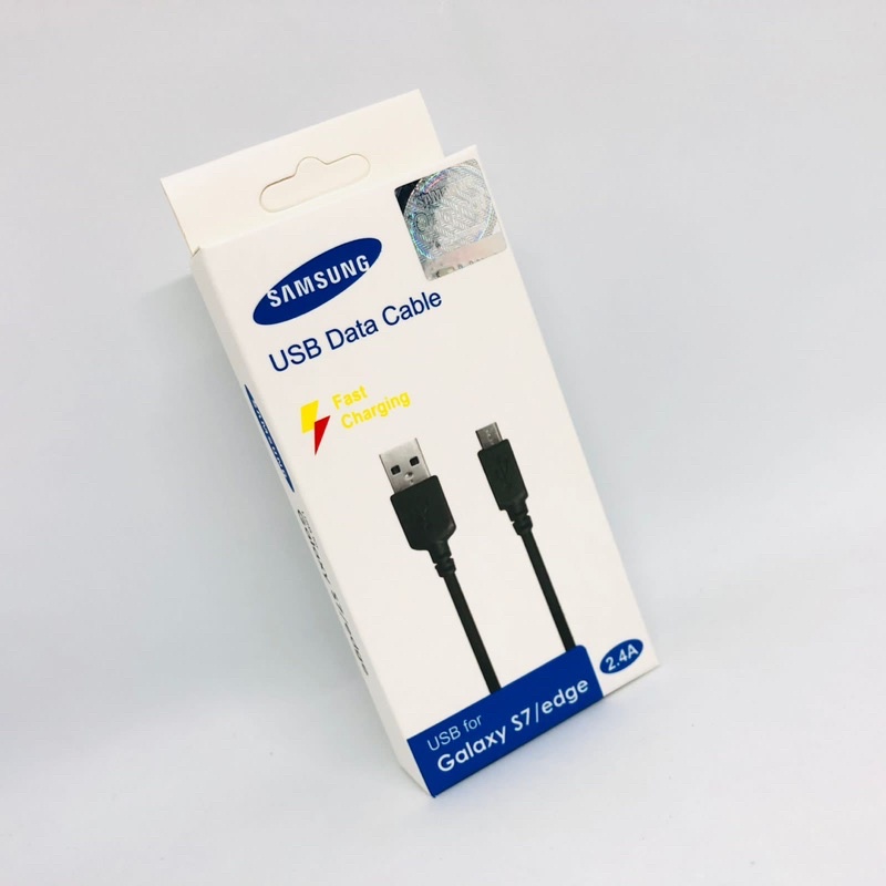 PROMO KABEL DATA SAMSUNG MICRO S7 EDGE ORIGINAL COMPATIBLE FOR SMARTPHONE SUPPORT FASTCHARGING 2.4A