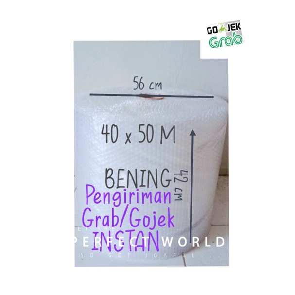 

BUBBLE WRAP UKURAN 40 X 50