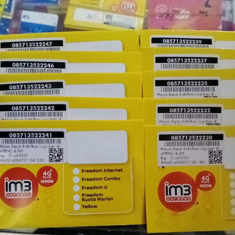 nomer cantik indosat