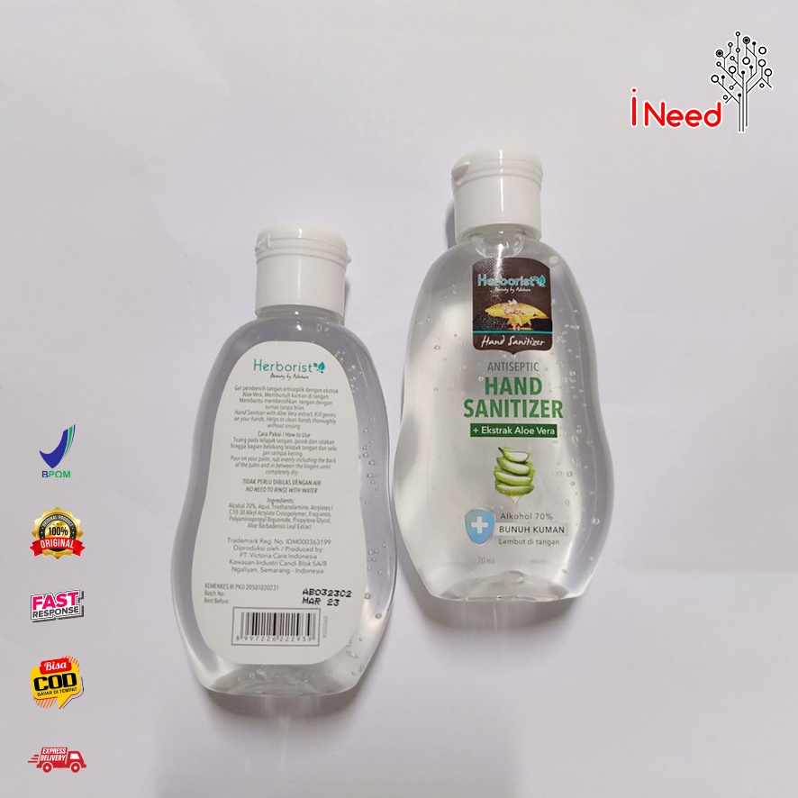 herborist ANTISEPTIC (HAND SANITIZER) 70ML