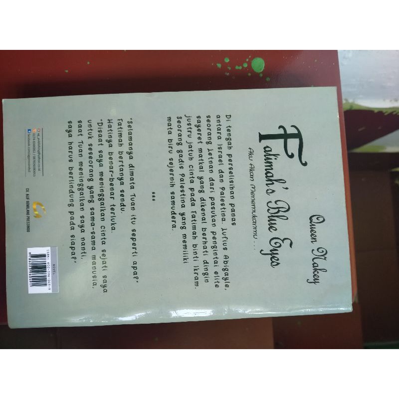 [NOVEL PRELOVED] FATIMAH'S BLUE EYES