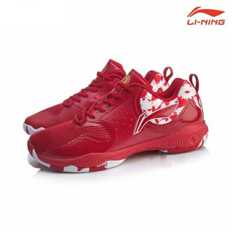 sepatu Lining training shoes harbeld TD red