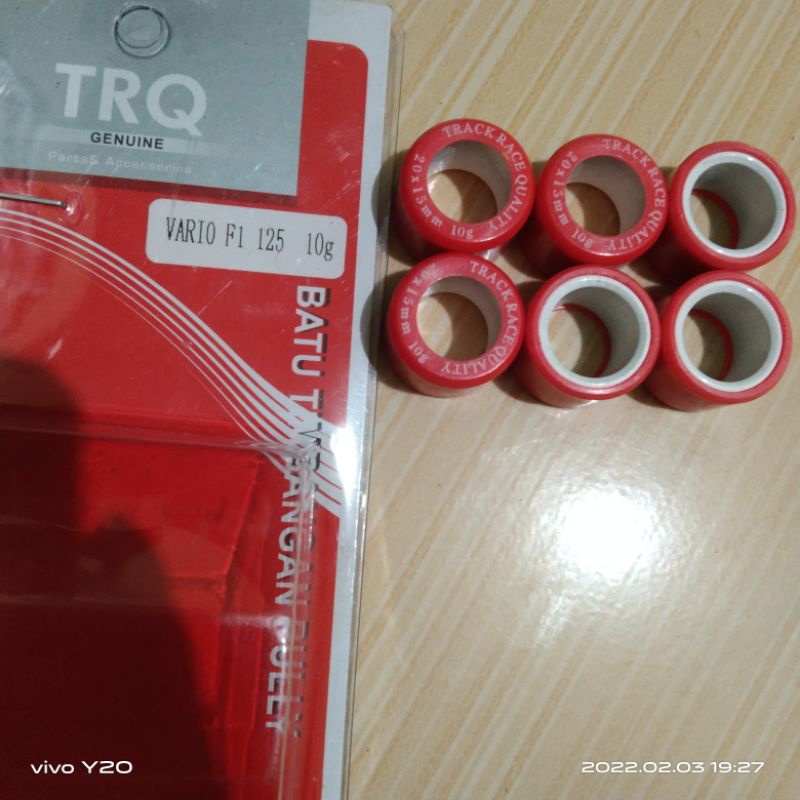 ROLLER LOLER HONDA VARIO 125 OLD NEW LED 10 GRAM