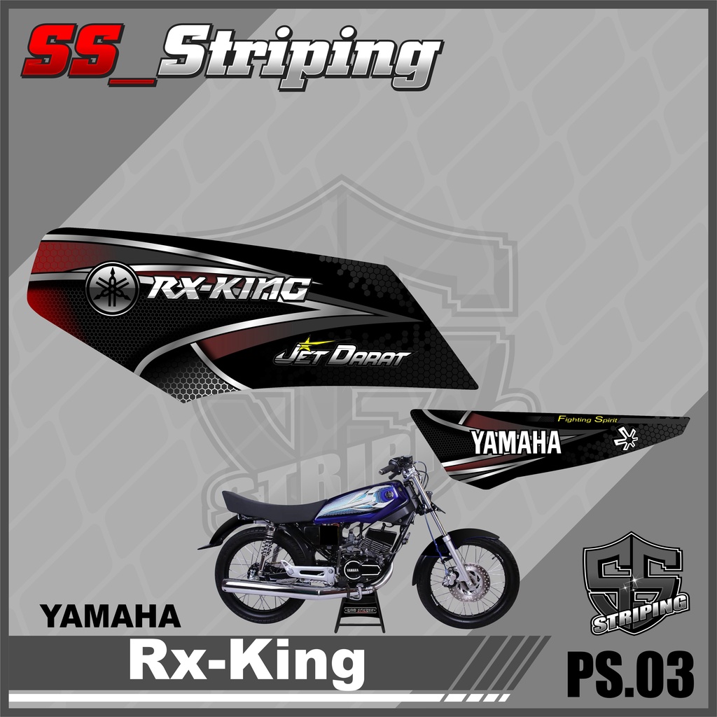 Sticker Striping List Variasi Rx-King - Striping Rx-King. PS.003