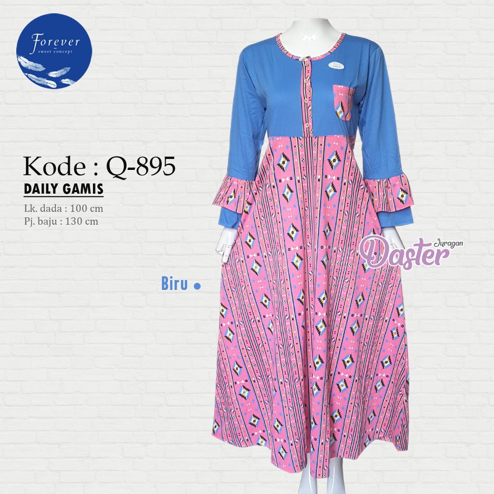 Order Now Forever Concept Gamis Kaos Rumahan R 380 Busui Support