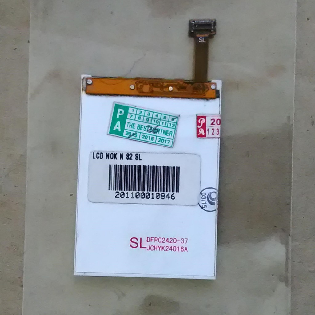 LCD Layar Display Nokia N77 N78 N79 N82 E52 E66 E75 6210 6760 DLL