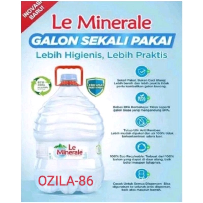 

Galon Le Minerale Galon 15 Liter