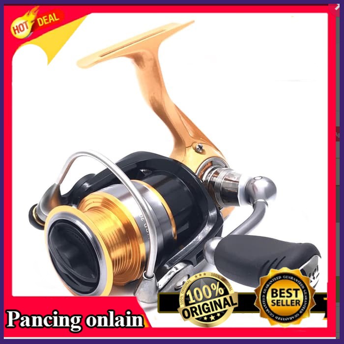 Reel Daiwa 1000 Gulungan Pancing Daiwa AirdSpin 1000S H 9+1bb alat Pancing bearing