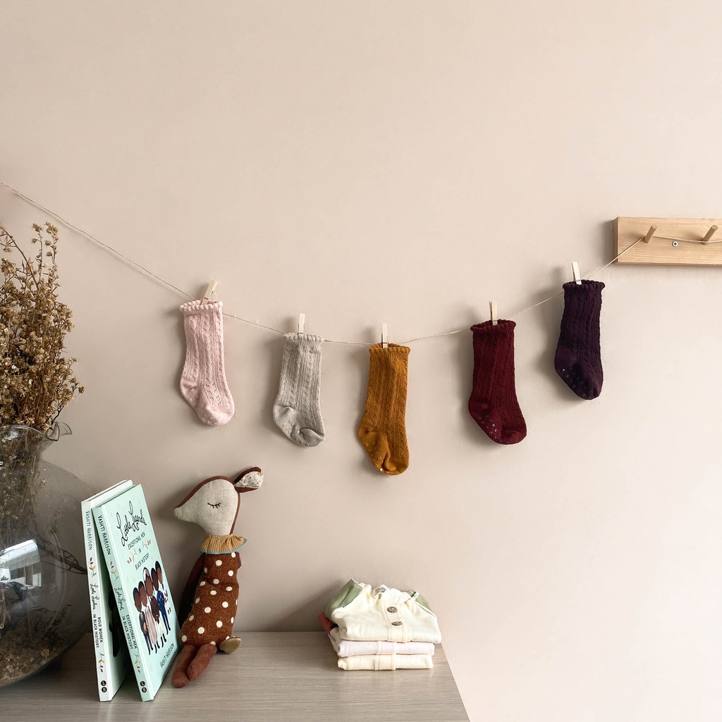 BOHOPANNA ELMA SOCKS / kaos kaki anak Unisex Boy Girl Kaos Kaki Rajut Sock CBKS