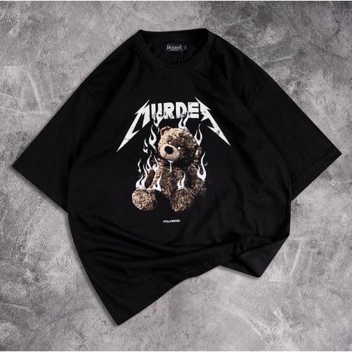 iseven p KAOS OVERSIZE WANITA MURDER