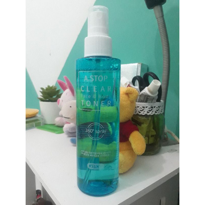 A stop clear toner