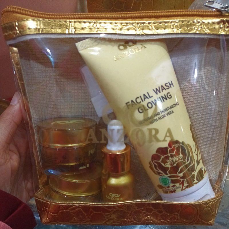 skincare Anzora bikin glowing parah HALAL BPOM AMAN YG PASTINYA