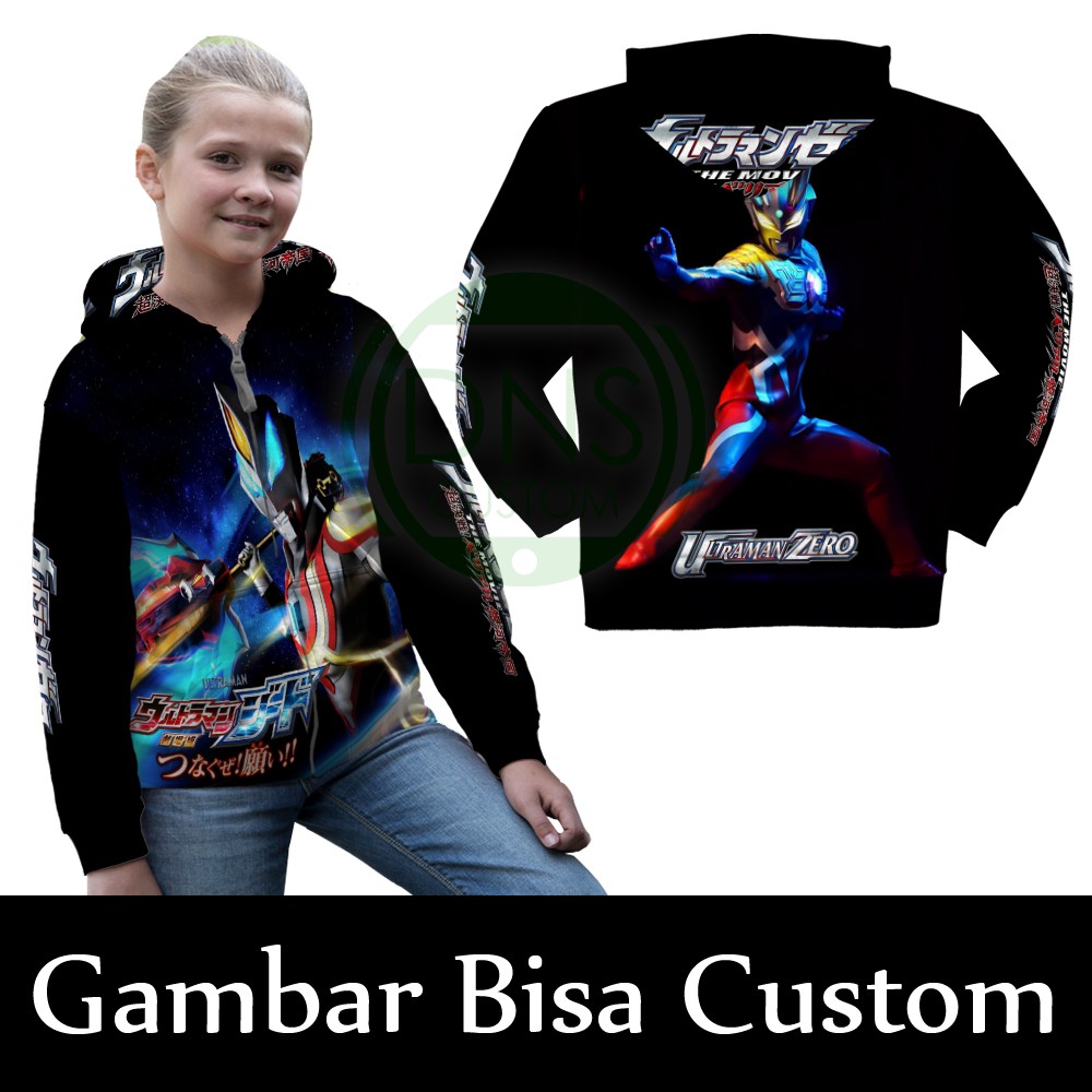 Jaket Anak Murah Karakter Ultraman Zero Shopee Indonesia