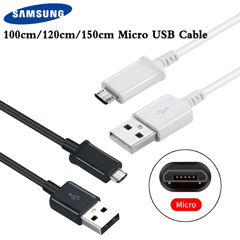 Kabel Data / Charger Micro USB 2A Fast Charging Untuk Samsung