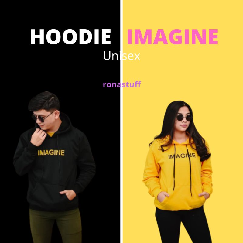 Hoodie Imagine | Hoodie Pria | Hoodie Wanita | Hoodie Couple | Hoodie Murah Berkualitas