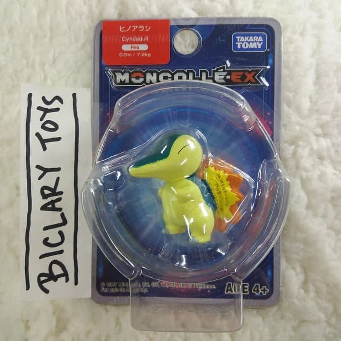 Moncolle EX Pokemon Cyndaquil Takara Tomy ORI ORIGINAL