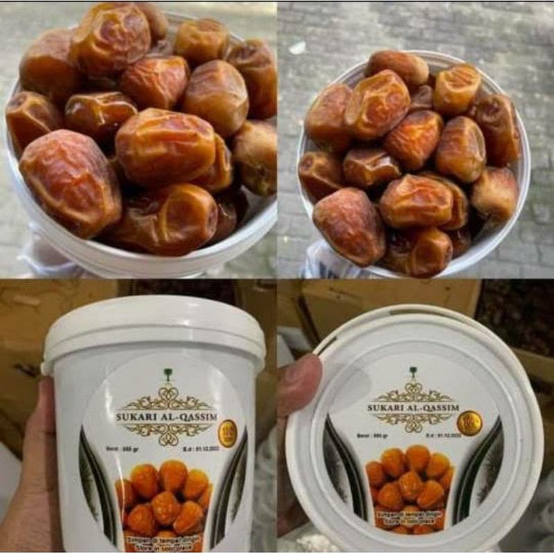 

Kurma Sukari Premium kemasan ember 850gr (Bucket Pack)