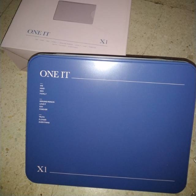 X1 ONE IT SHARING FANKIT - WOOSEOK EUNSANG DOHYON (PRICE PER SET)