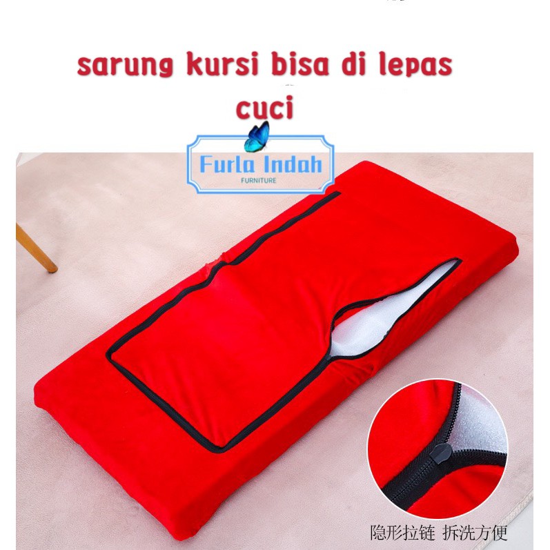 kursi lantai kursi lesehan kursi lipat lantai lazy sofa TATAMI SIZE 80x37/100x46cm