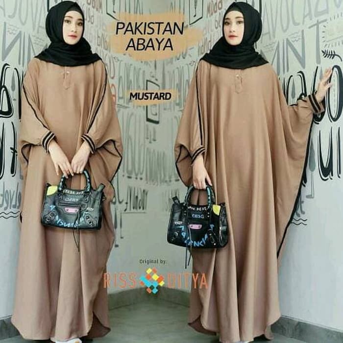 BAJU PAKAIAN MUSLIM GAMIS SYAR'I WARNA PUTIH HITAM PINK MOTIF POLOS CANTIK GRACELLA CERUTY MEWAH I.1