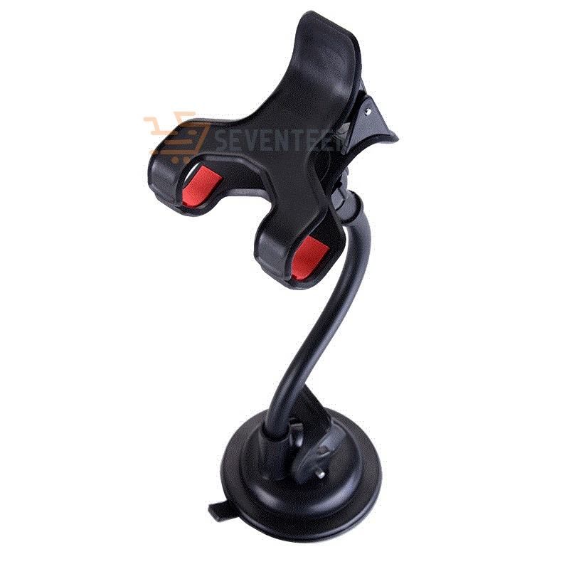 SEVENTEEN HOLDER HP KACA MOBIL GPS STAND HP MOBIL STAND HANDPHONE 360 DERAJAT CAR MOBILE STAND HOLDER MAPS GPS