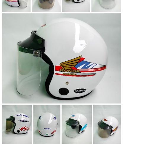 Terbaik Helm Honda jadul Helm Astrea Grand Helm GL series Win100 Honda C70 Jadul Custom Restorasi