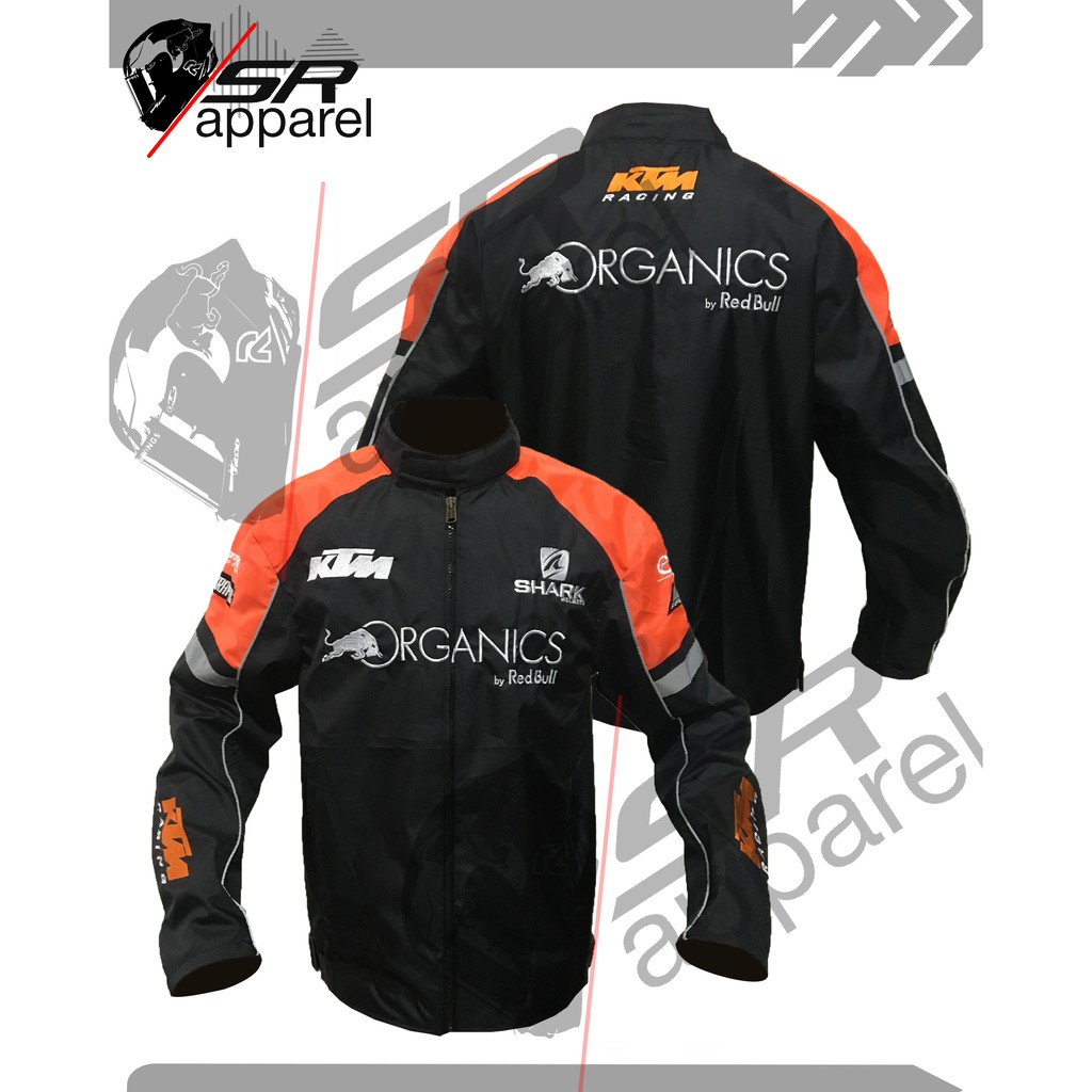 Jaket Motor KTM Racing Team full Bordir