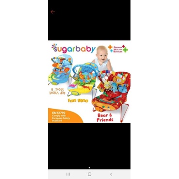 Sugarbaby premium healthy bouncer 3 recline