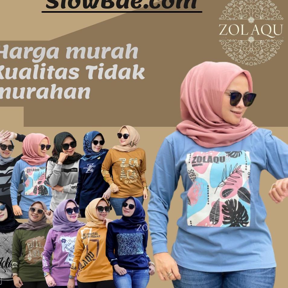 SIM.374795 ‣ ZOLAQU PREMIUM kaos baju atasan zolaqu2022 kaos baju atasan zolaqu jolaqu zolaku senam 