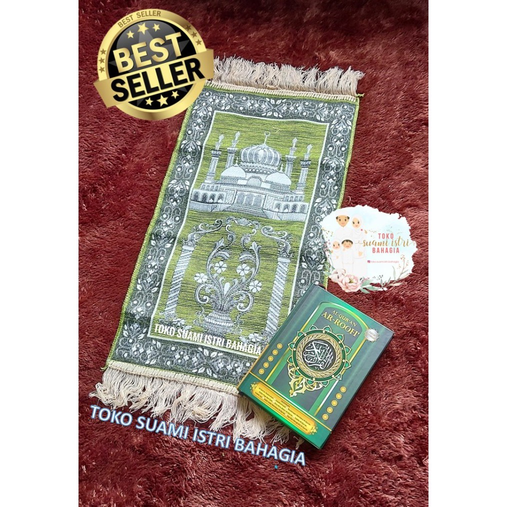 Sajadah Bellarosa Merinosa 35 X 60 Cm   Muka Kepala Haji Turki