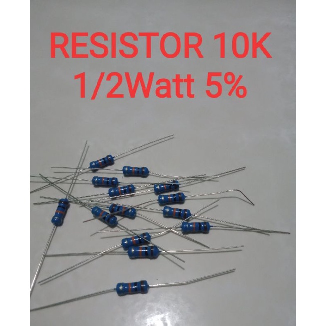 RESISTOR 10K 1/2Watt 5%