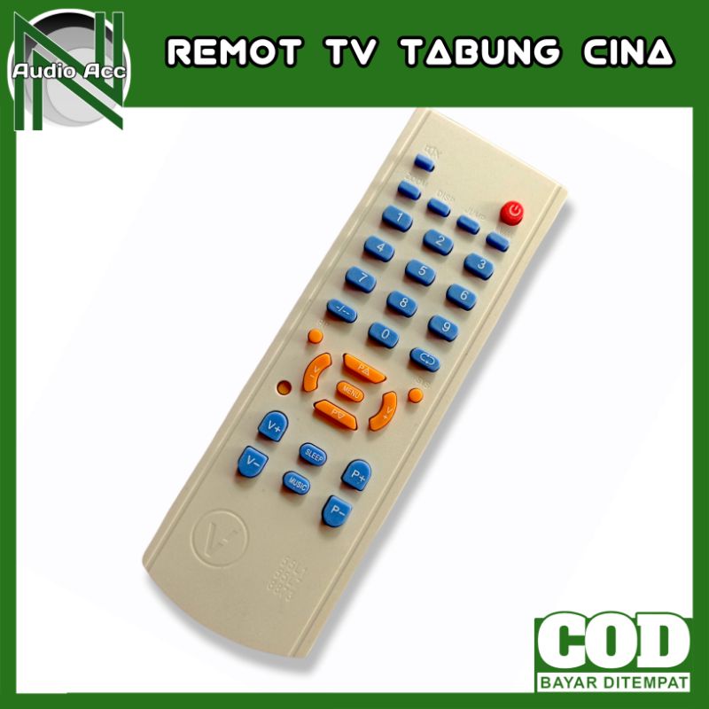 Remot TV Tabung Multi Cina / Remot TV Tabung Aoyama ( 55L1 )