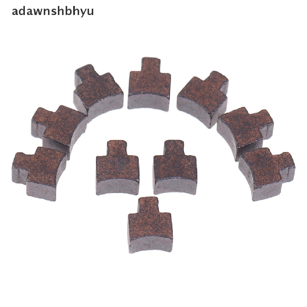 Adawnshbhyu 10pcs Carbon Brush Untuk RS550 BOSCH MAKITA HITACHI METABO Milwaukee WORX