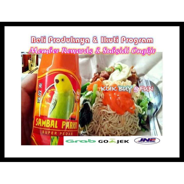 

Sambal Parkit Sambal Pedas 300 Ml (Botol Plastik) Promo