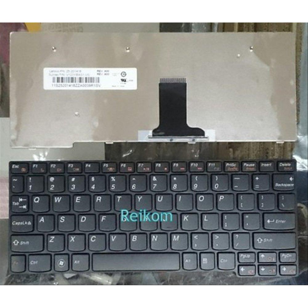 Keyboard Laptop / Notebook Lenovo Ideapad E10, E10-30 hitam