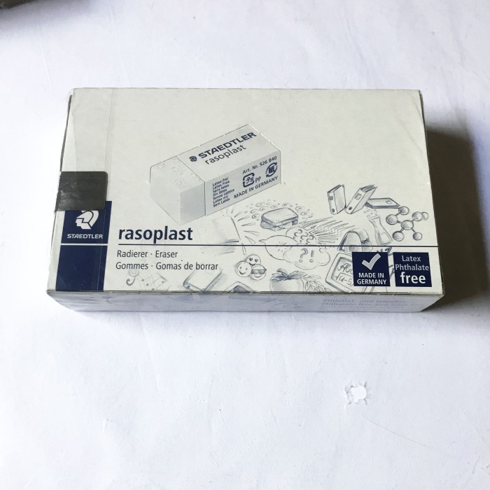 

Penghapus Staedtler - Putih (1 Pack 40 Pcs)