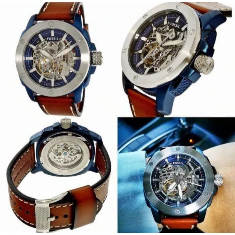 Jam Tangan Pria Merek Fossil ME 3135 ME3135 Original Free Yes