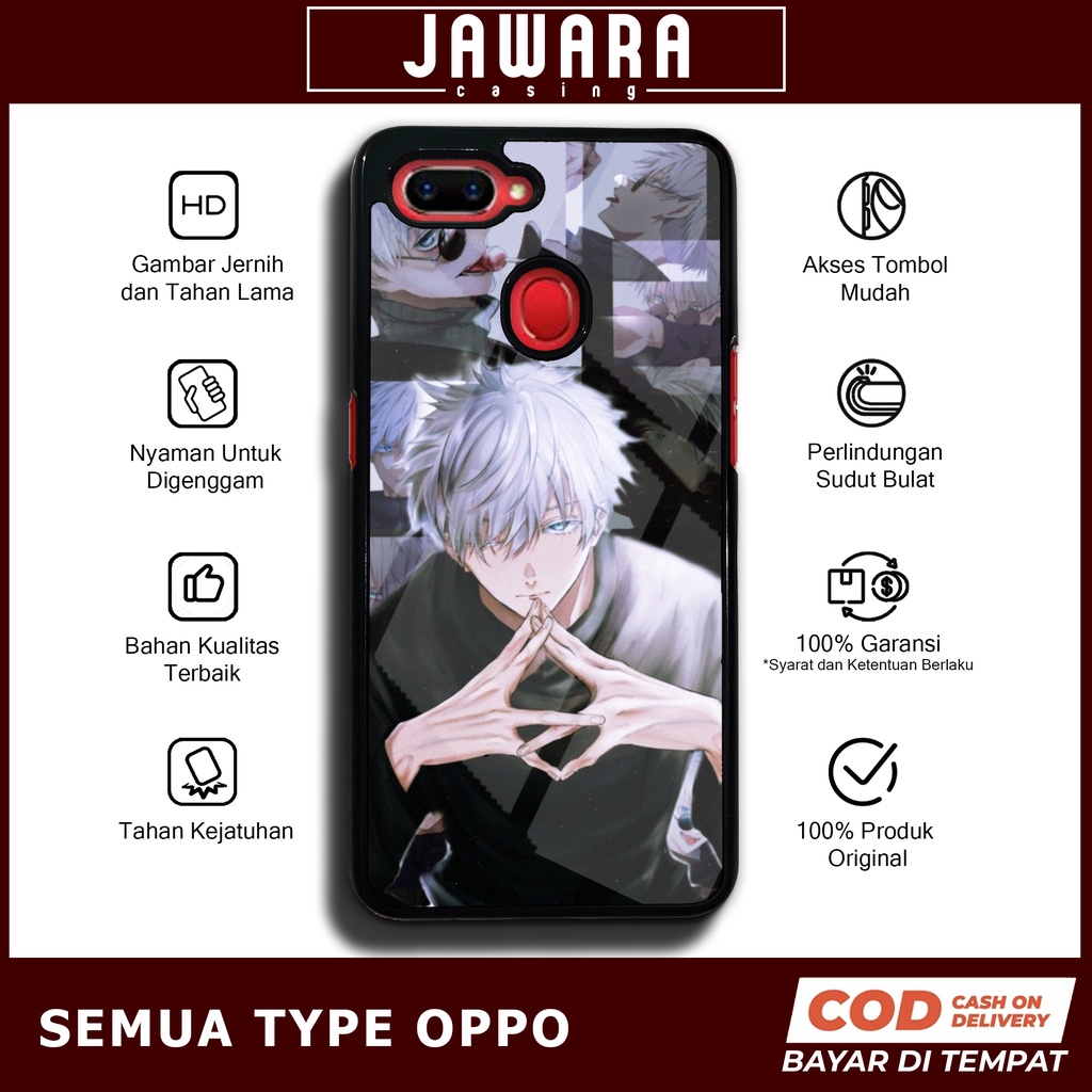 Case Oppo A5S A7 A11K A12 Case Hp Oppo A5S A7 A11K A12 Premium Glossy Jawara Casing [JJK1] Casing Hp