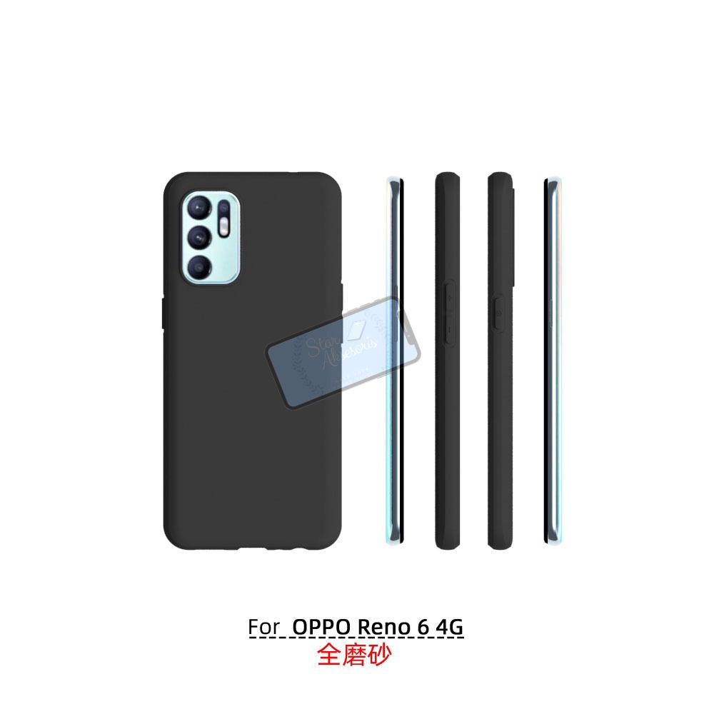 Premium Case Slim Matte Case Oppo Reno6 4G Soft Case Reno 6 4G Case