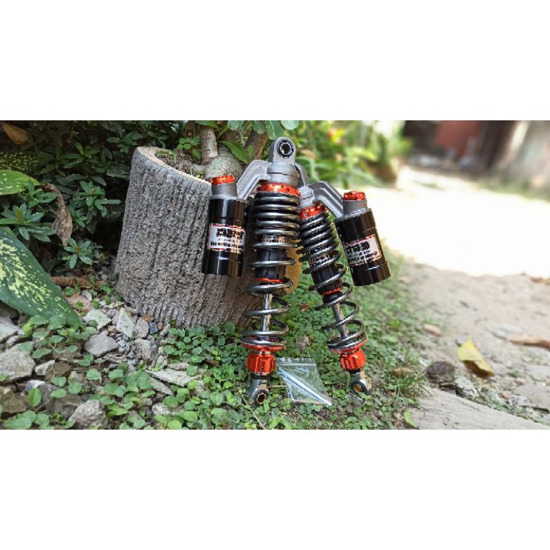 shock skok belakang KTC tabung variasi replika super copy KTC titanium ukuran 340MM 34CM