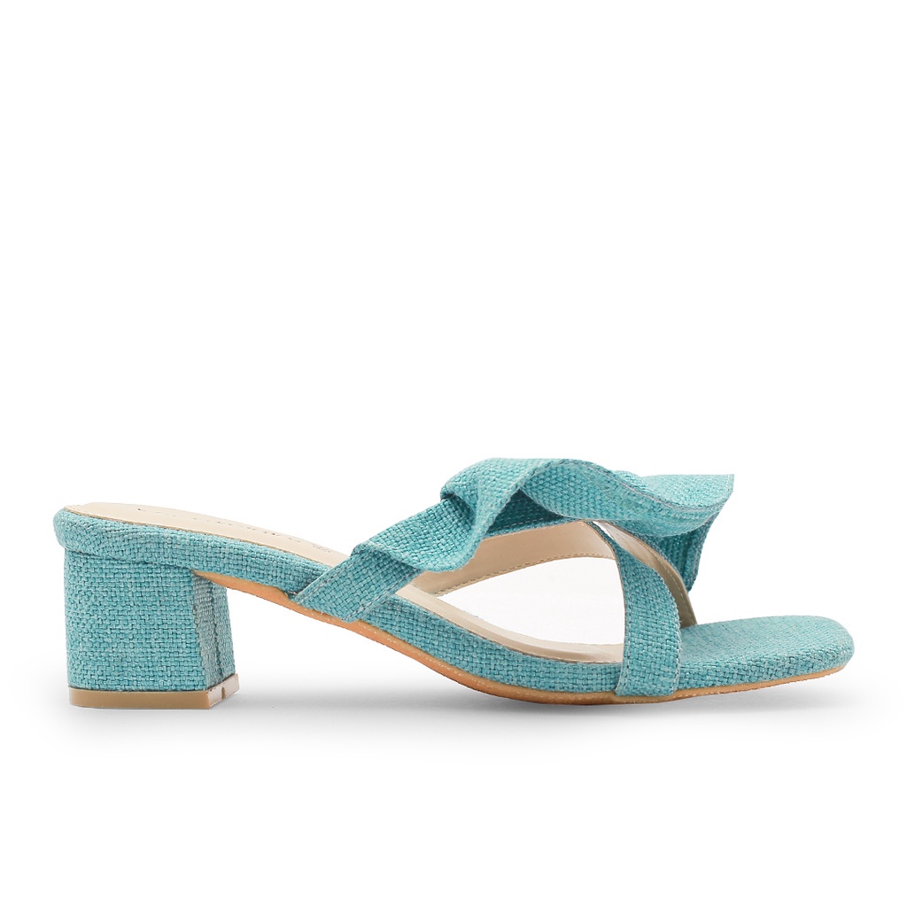 Khakikakiku Cecile Heels Turquoise