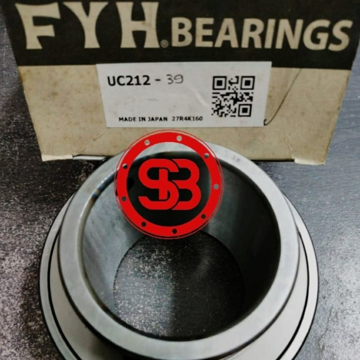 Insert Bearing UC 212-39 ( as 61.9mm ) UC212 FYH JAPAN