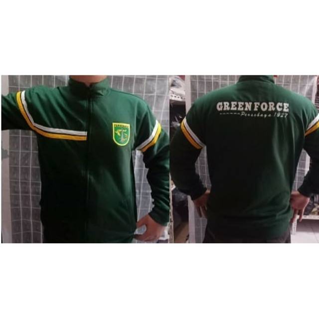Jaket tractop persebaya green force 1927