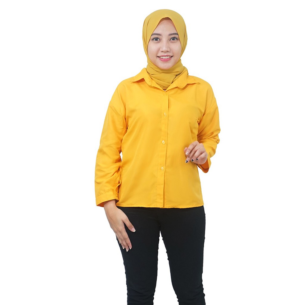 RD FASHION - KEMEJA DIAN/ KEMEJA  LUMINA BASIC / COMFY SKOLDER / KEM BASIC / KEMEJA POLOS