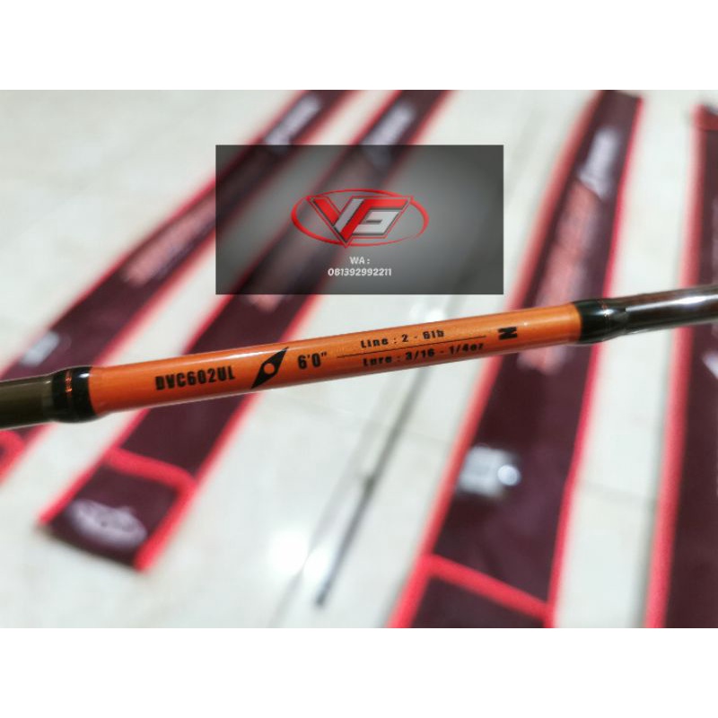 JORAN CASTING STORM DISCOVERY DVC602UL 2-6, 4-10lb BC