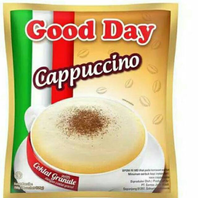

Good day Cappuccino 25gr