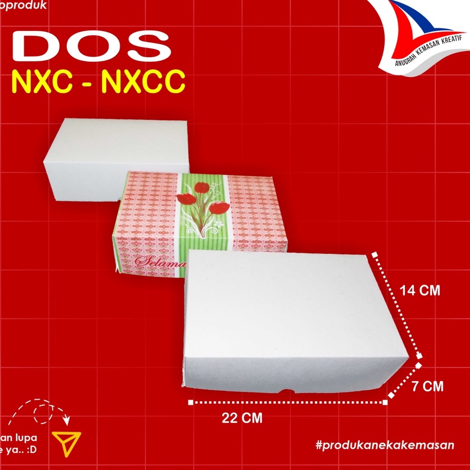 Dos Nxc - Nxcc / Dos Nasi Polos Motif (100 Pcs)